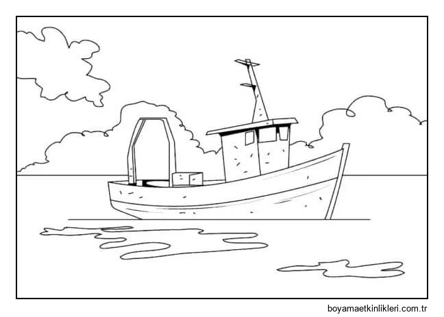Gemi çizimi kolay