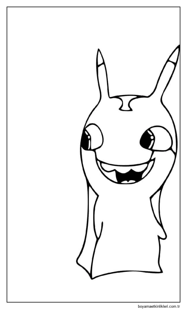 Gülümseyen Sümüklü Böcek