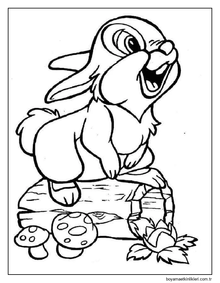 Günlükte Ayakta Tavşan