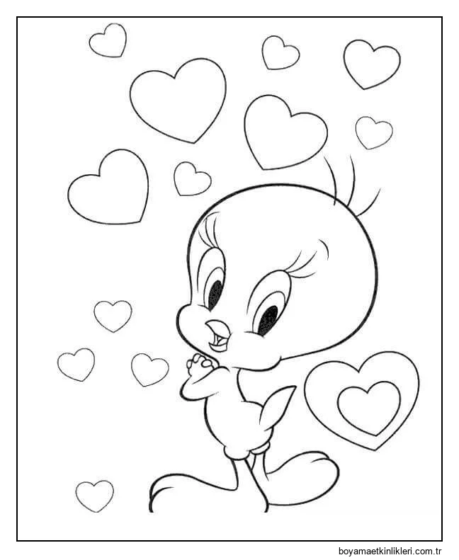 Kalpli Tweety Kuşu