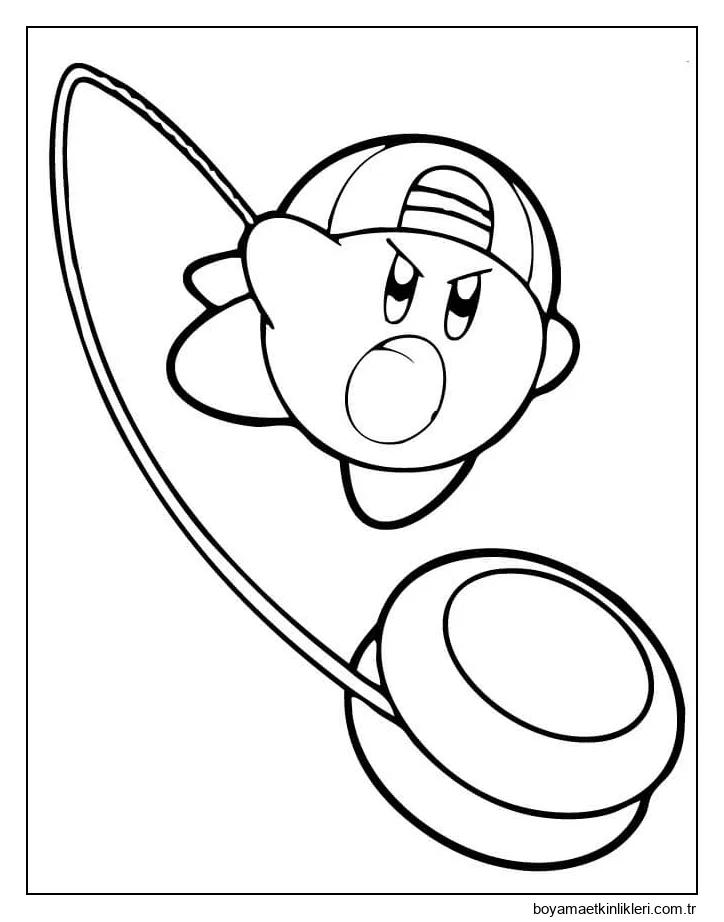 Kirby Yoyo Oynarken