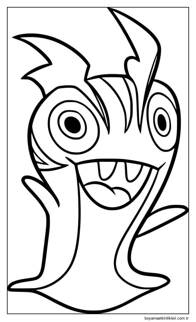 Komik Bir Sümüklü Böcek Yaygara Çıkarıyor