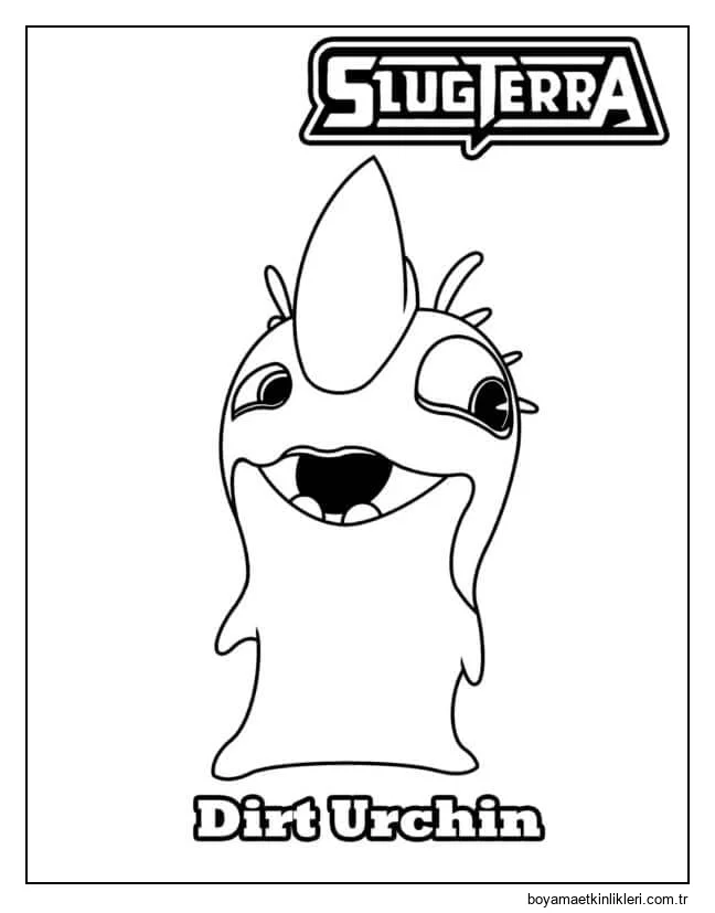 Komik ve eğlenceli Bir Dirt Urchin