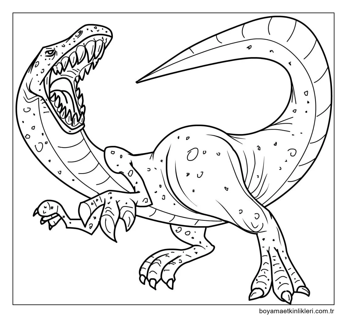 Korkunç Velociraptor