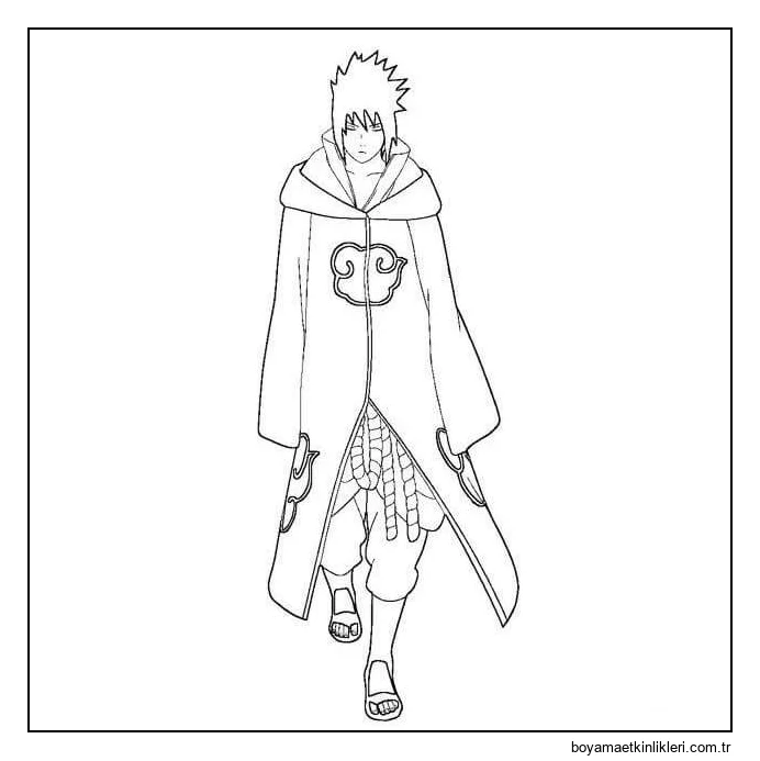 Kötü Çocuk Akatsuki Sasuke