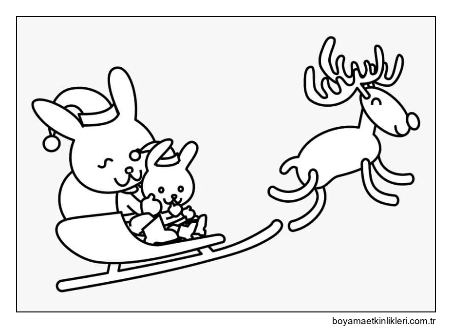 Noel içinde Tavşan