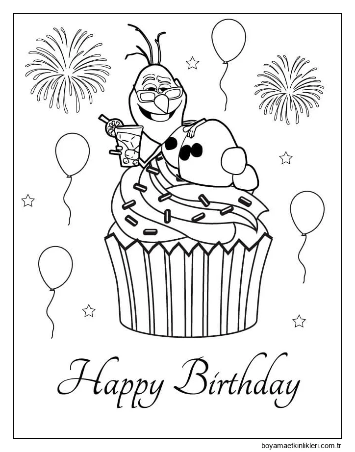 Olaf Doğum Günü Partisinde