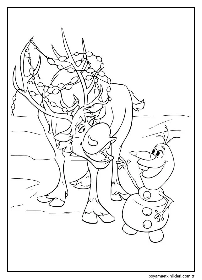 Olaf ile Eğlenceli Sven