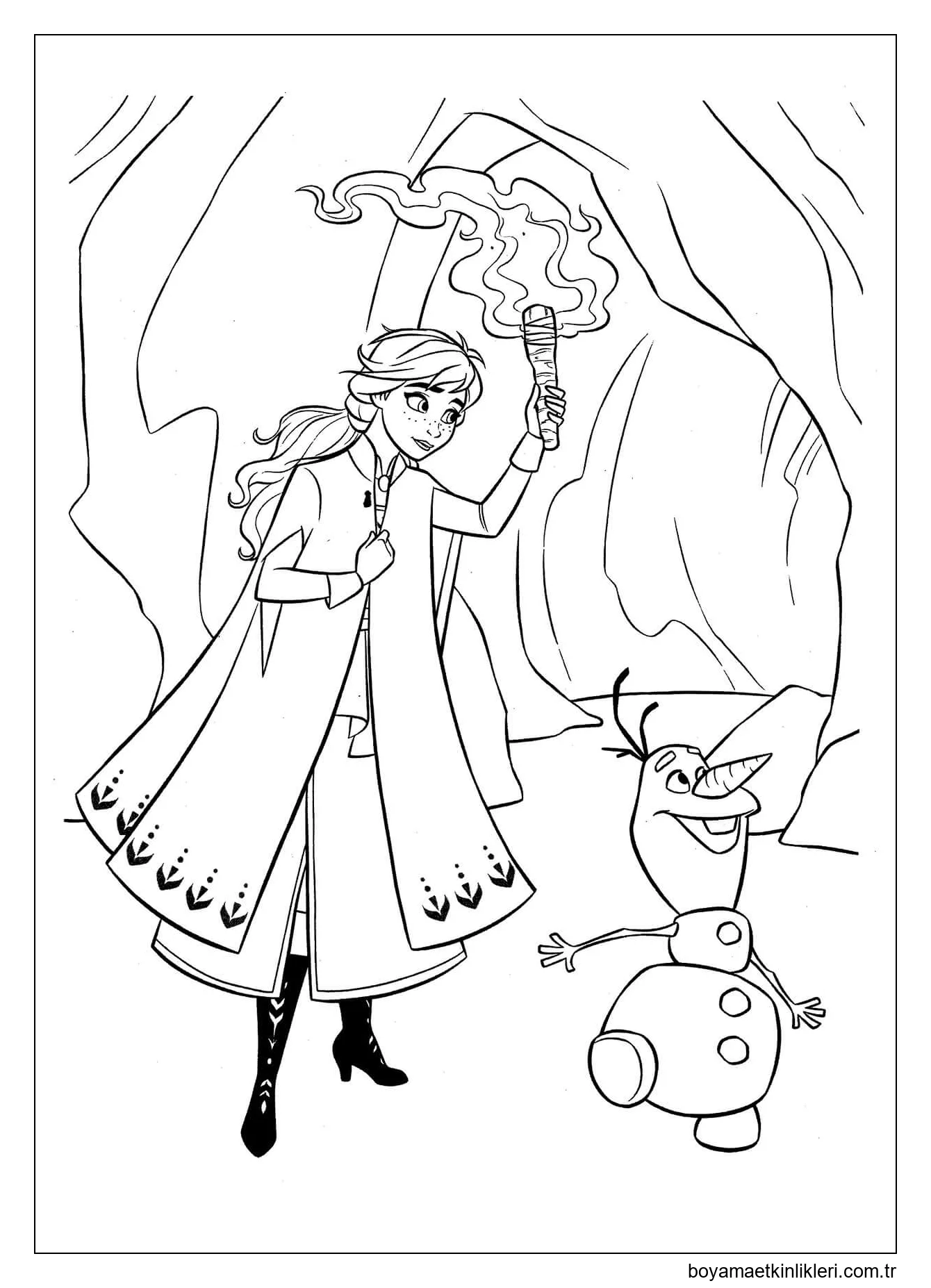 Olaf ve Anna Mağarada