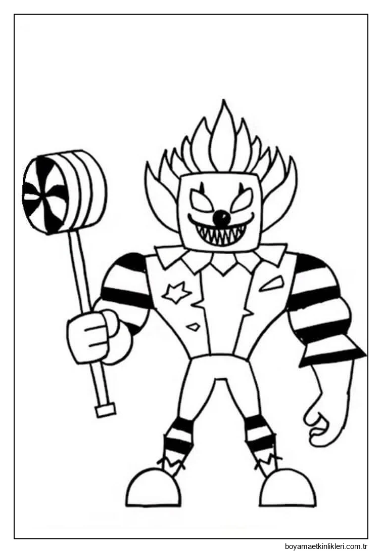 Palyaço Roblox Silah Tutar