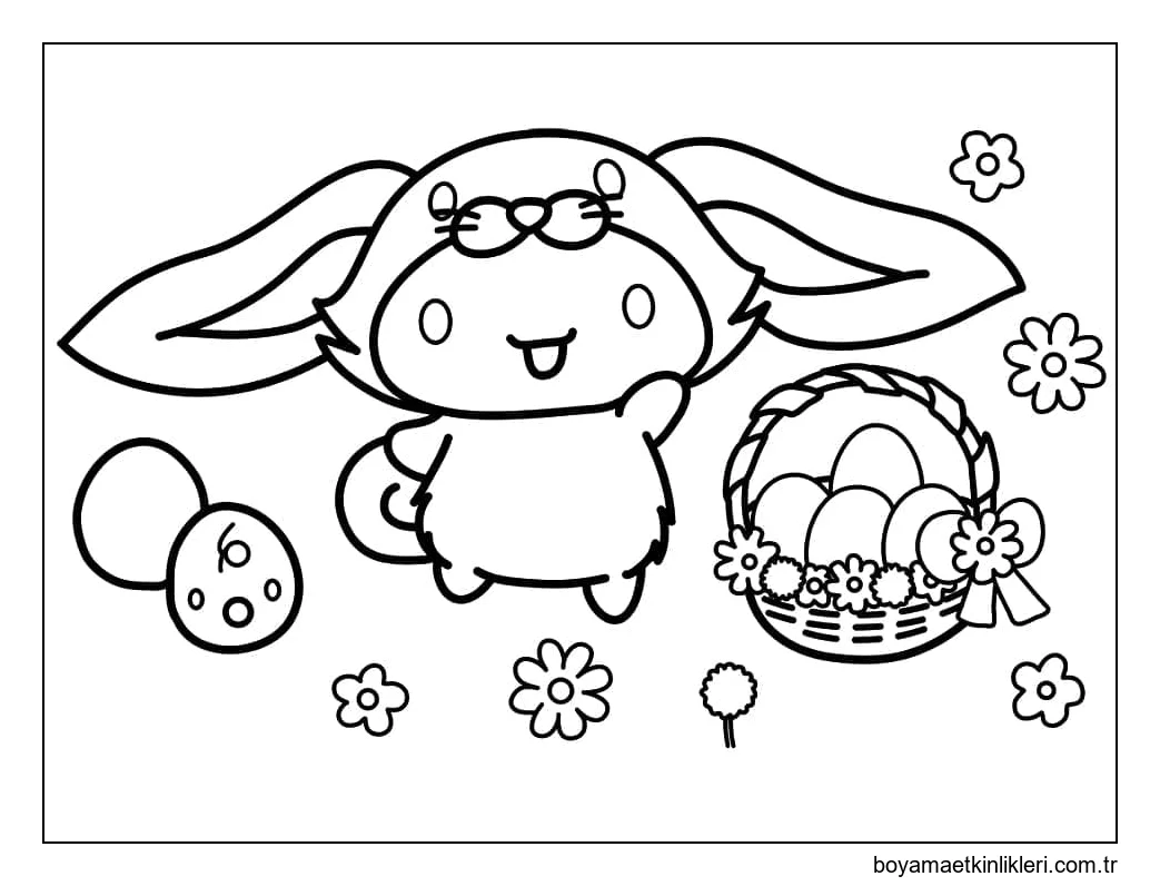 Paskalya'da Cinnamoroll çizin