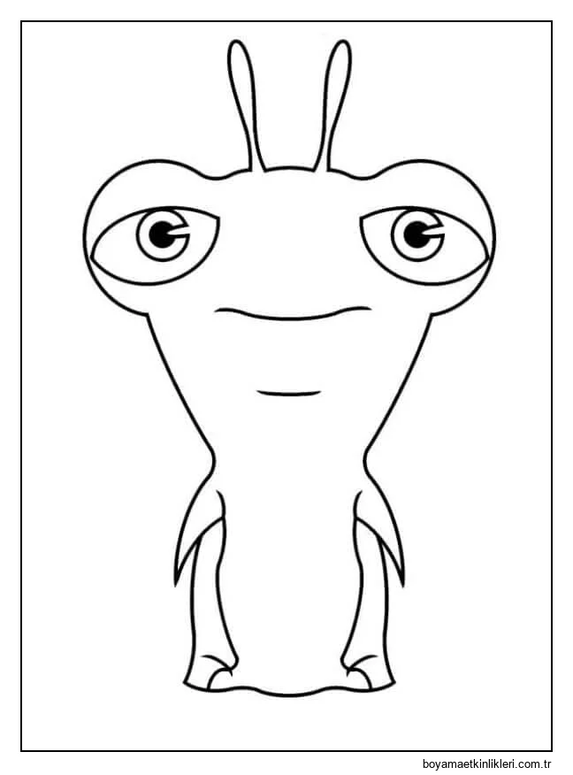 Sakin ve Huzurlu Sümüklü Böcek