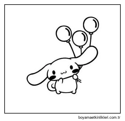 Sevimli Cinnamoroll çizimi