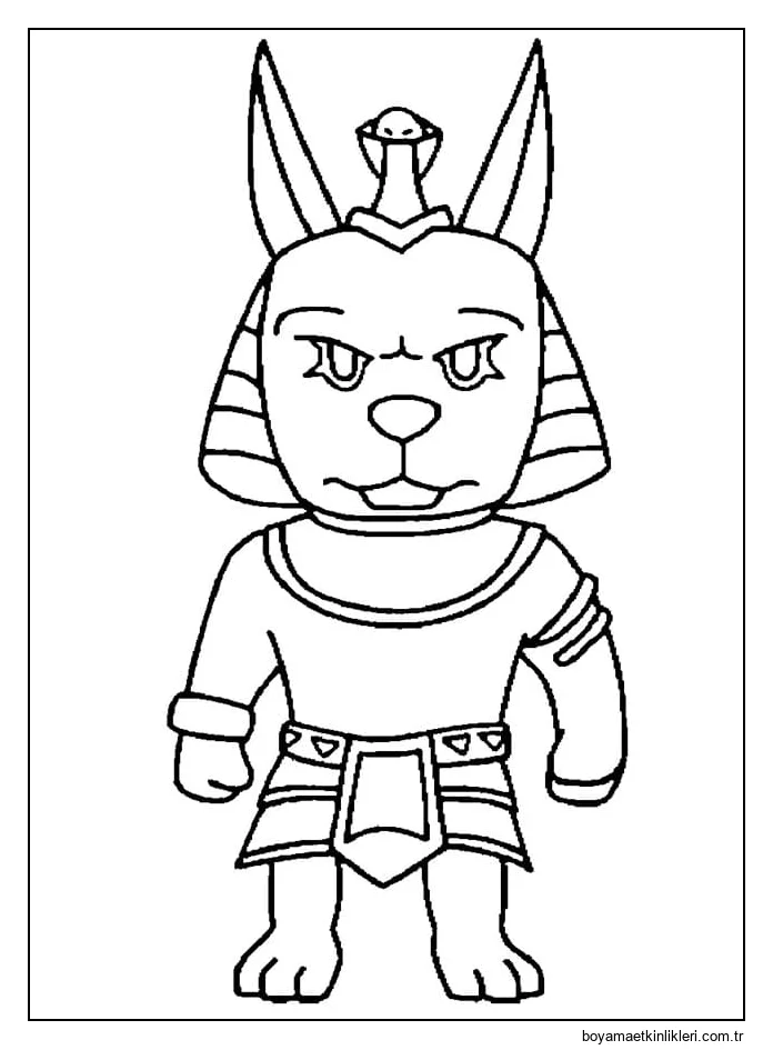 Stumble Guys Anubis ücretsiz