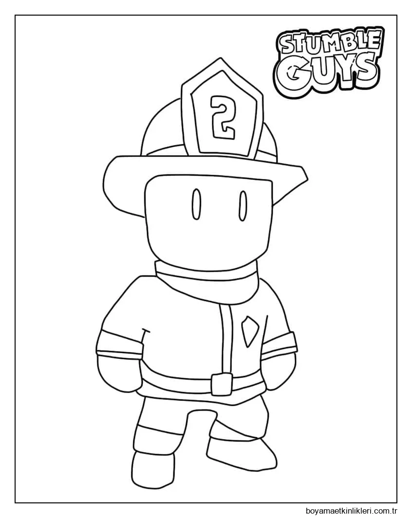 Stumble Guys İtfaiye Meşalesi