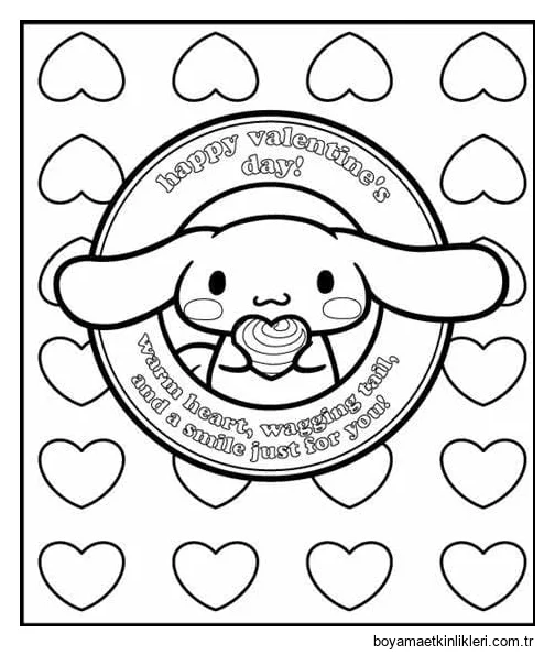 Ücretsiz Çiz Cinnamoroll Yazdır