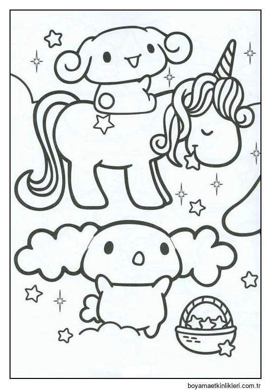 Ücretsiz Sevimli Cinnamoroll Çiz