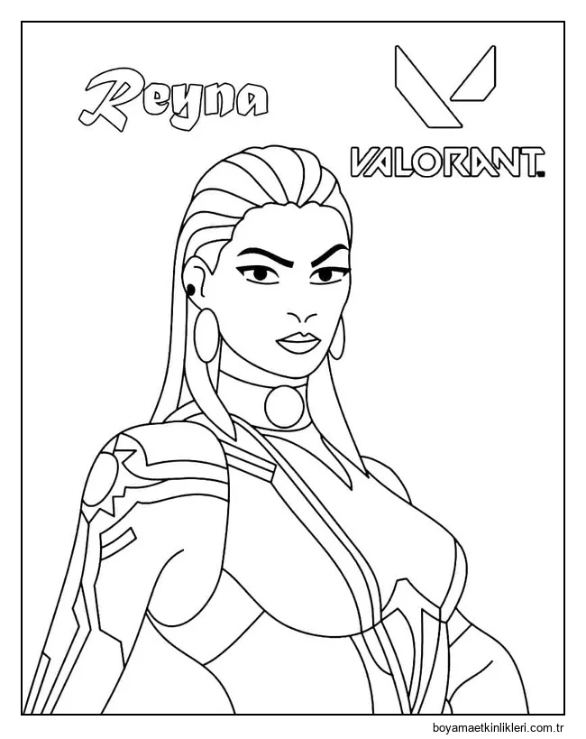 Valorant Reyna'yı çiz
