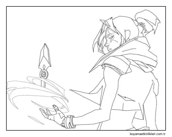 Valorant'ta Ajan Jett'i çizin