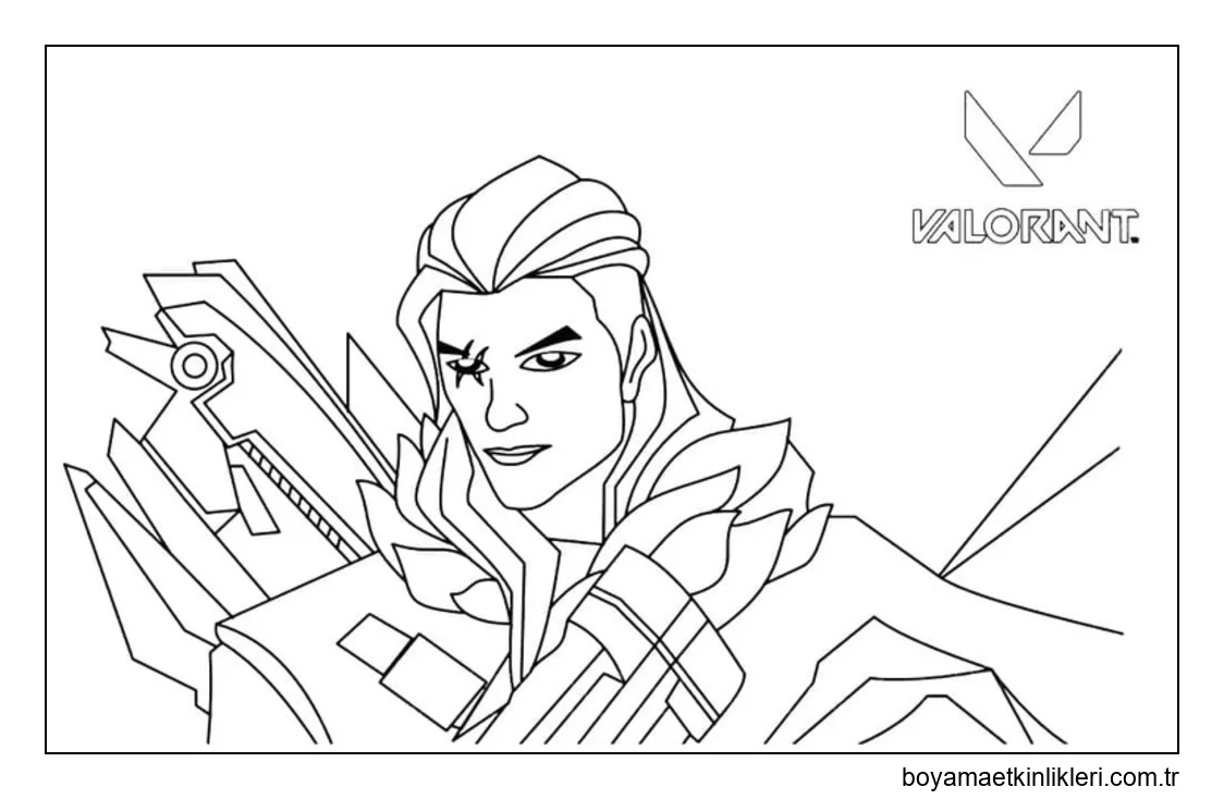 Valorant'ta Sova'yı çizin