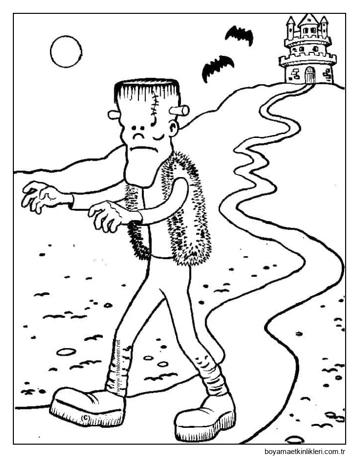 Yazdırılabilir Frankenştayn