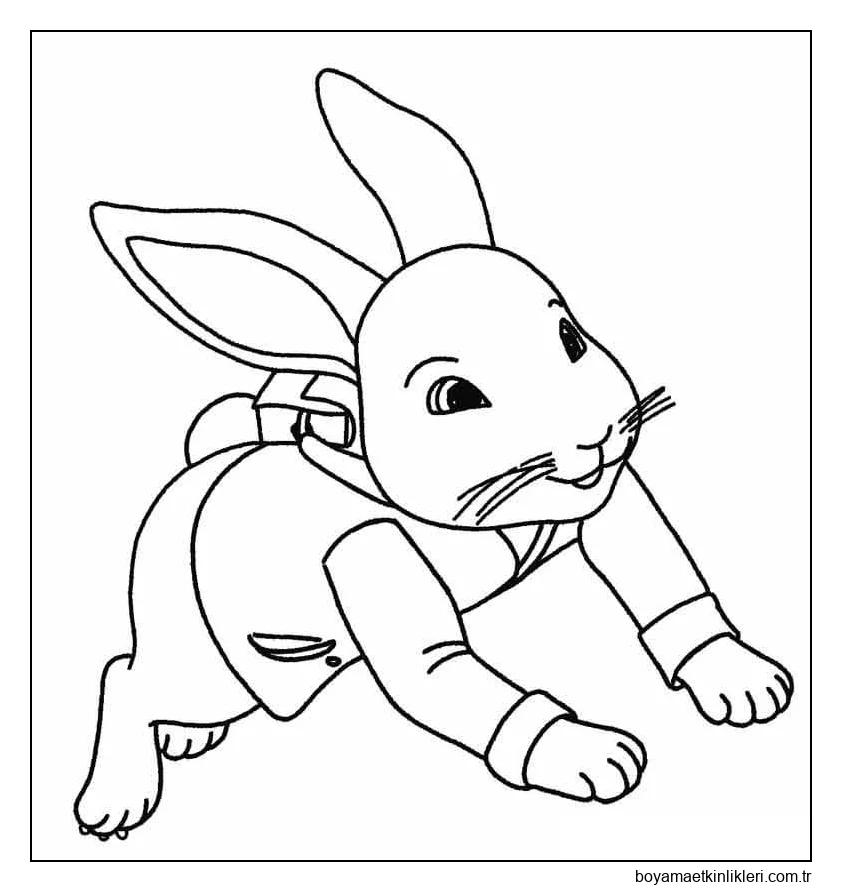 Yazdırılabilir Tavşan