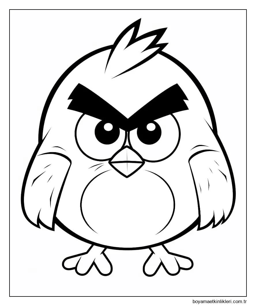 Angry Birds Ücretsiz Yazdırılabilir