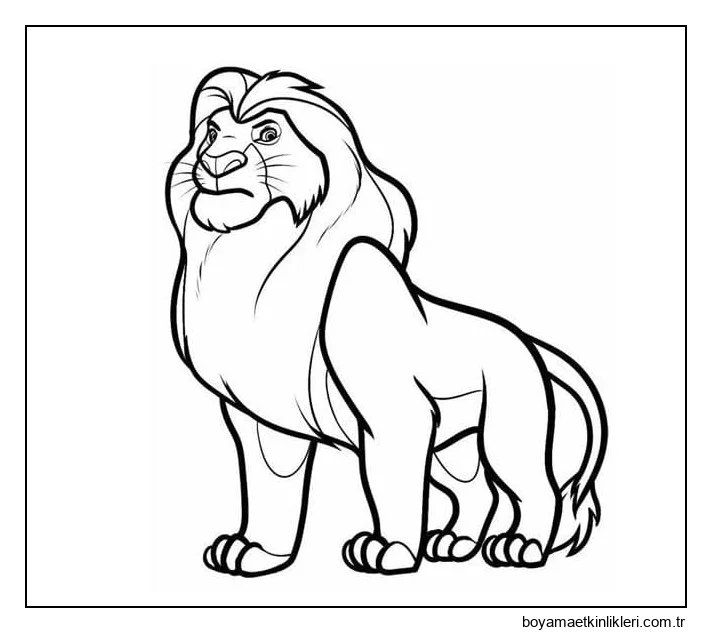 Aslan Kral Karikatürü