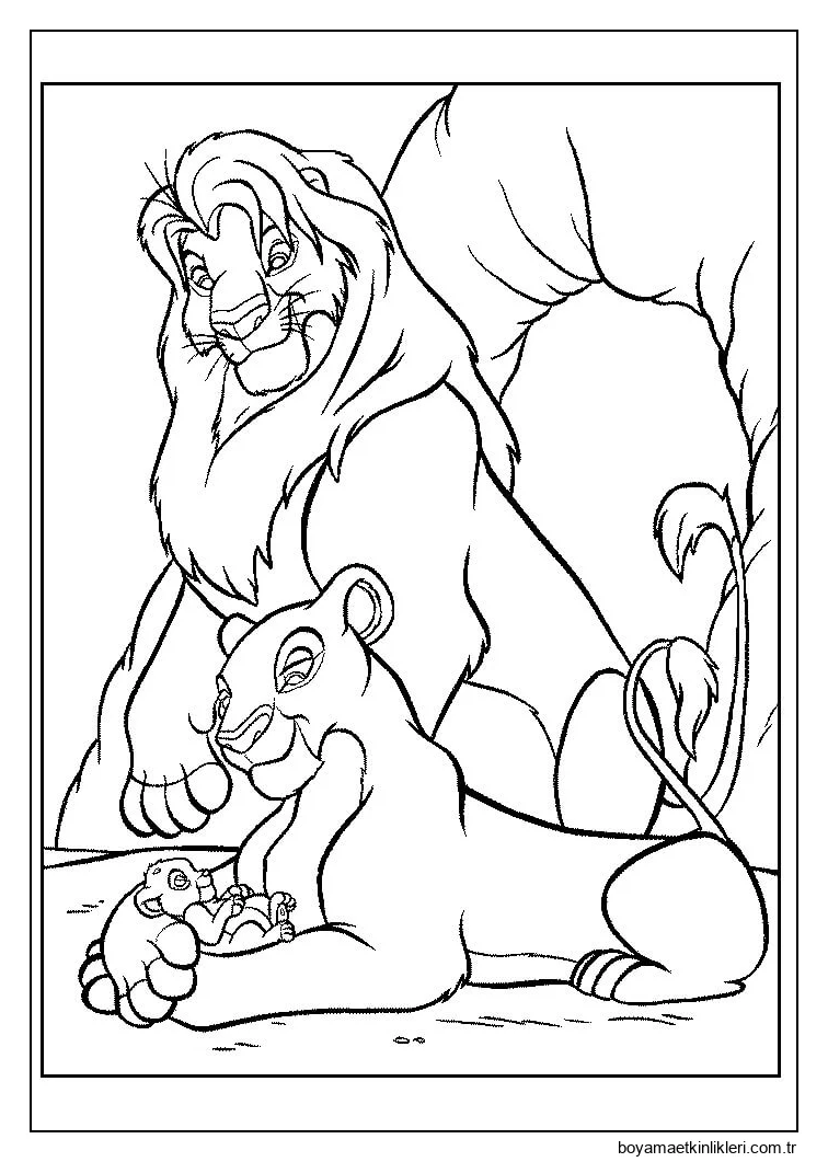 Aslan Kral ve Ailesi