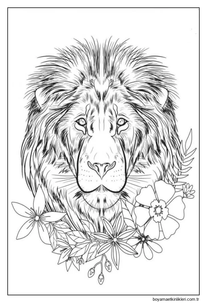 Aslanlar Ve Çiçekler