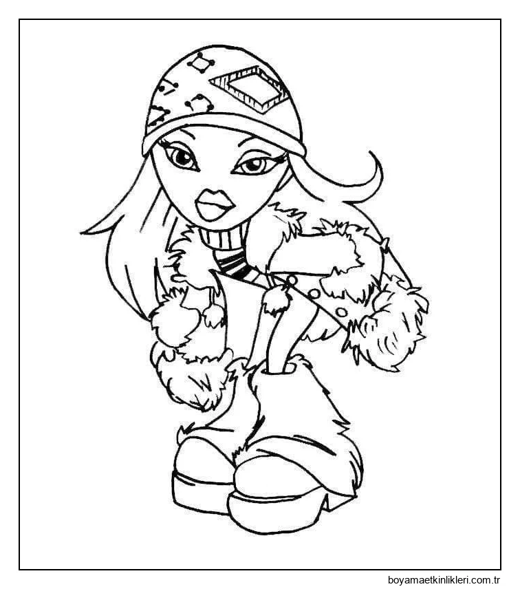 Baskı için Ücretsiz Bratz