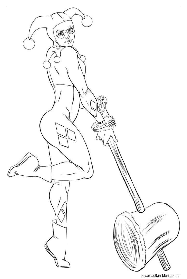 Bedava Harley Quinn Çocuklar İçin