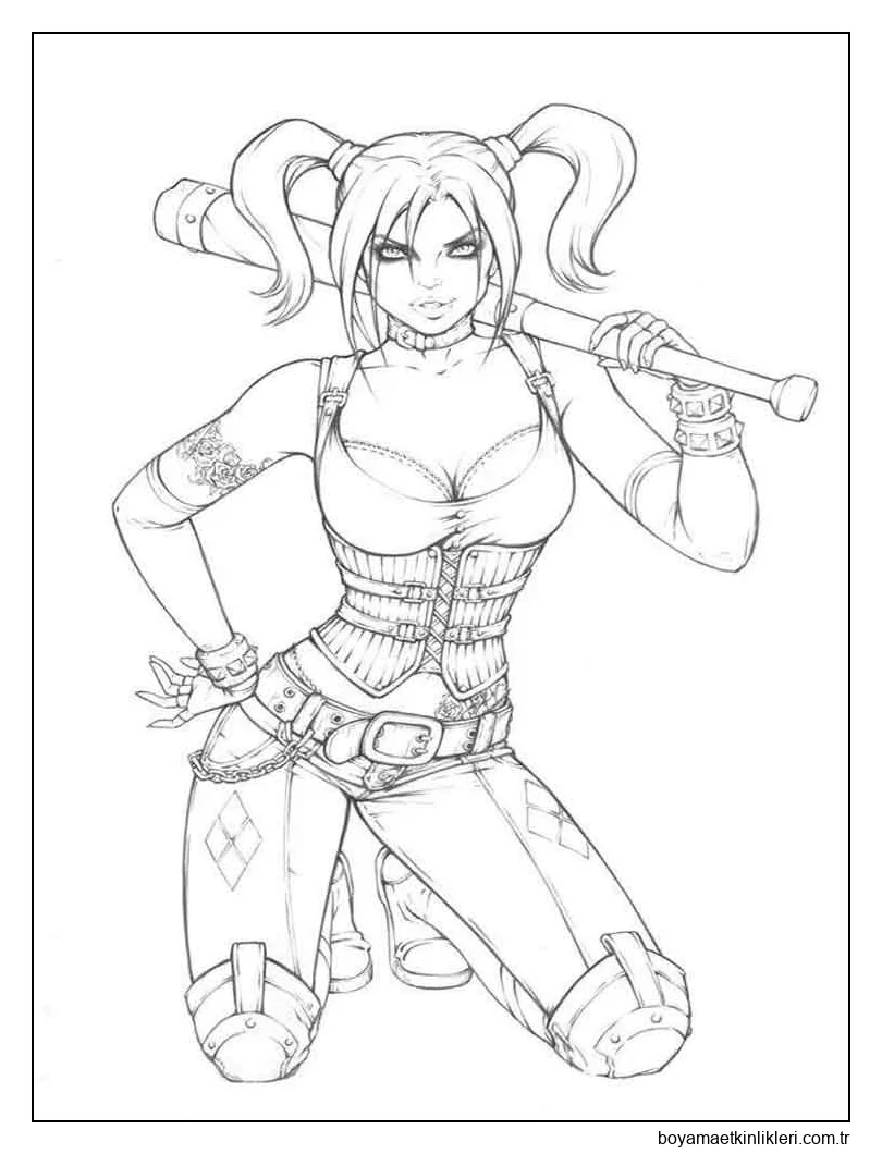 Bedava Harley Quinn Yazdır
