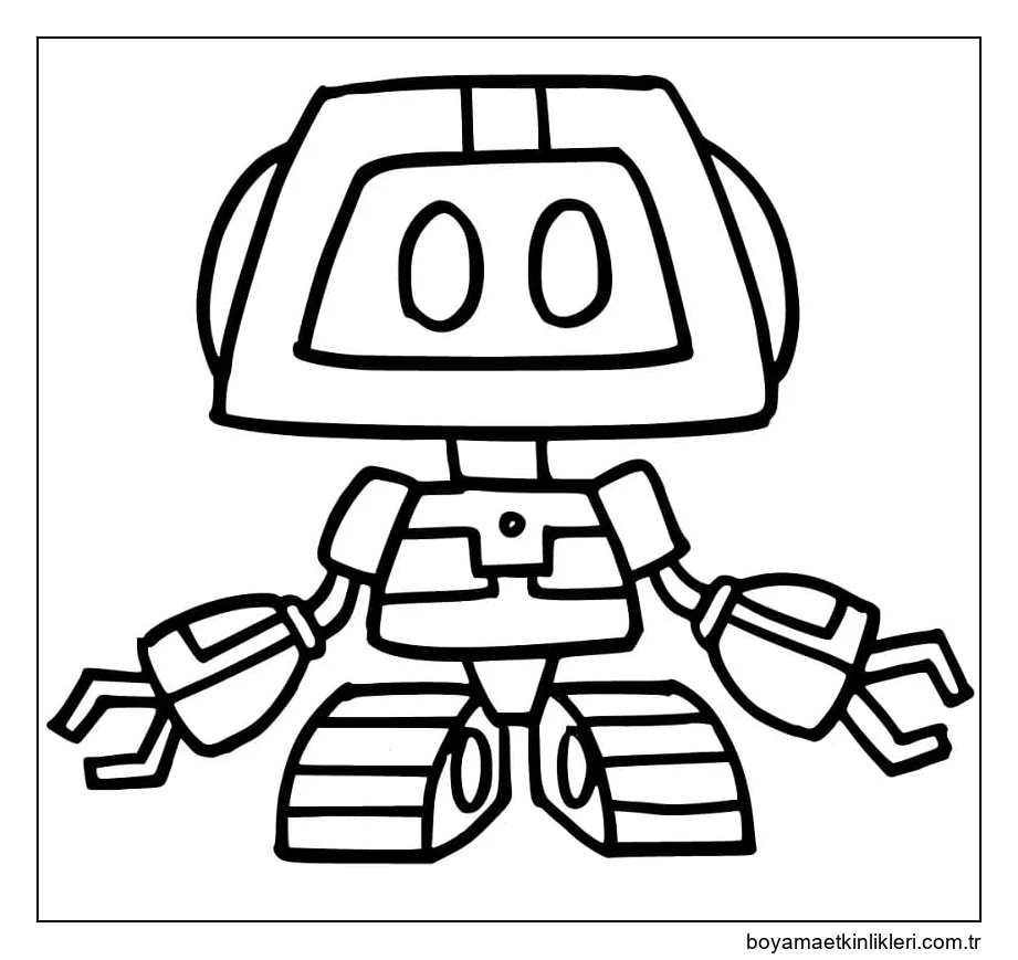 Boogie Bot Poppy Oyun Zamanı'nı çiz