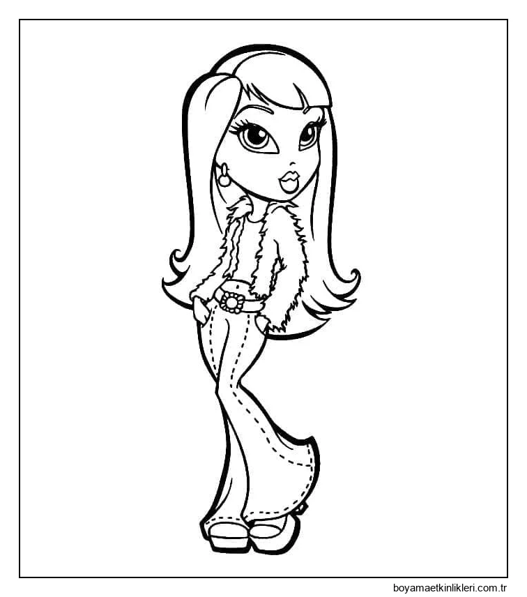 Bratz Bedava Baskı