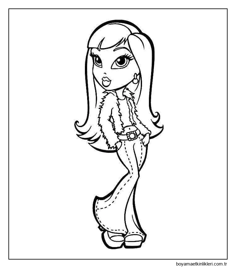 Bratz Ücretsiz Yazdırma