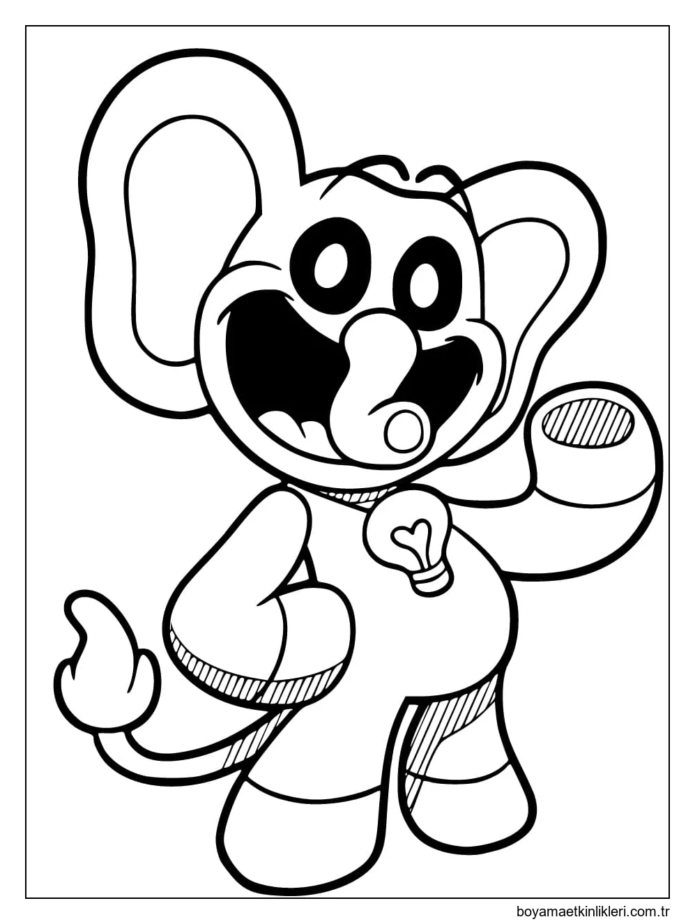 Bubba Bubbaphant Gülümseyen Yaratıkları Çiz