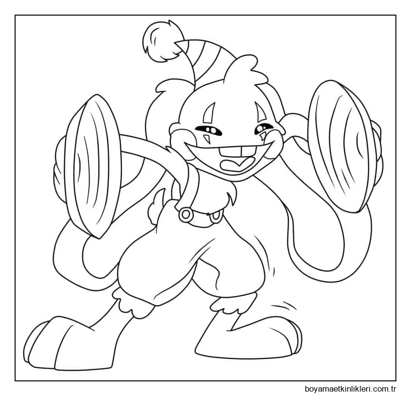 Bunzo Tavşan Resmini Çiz