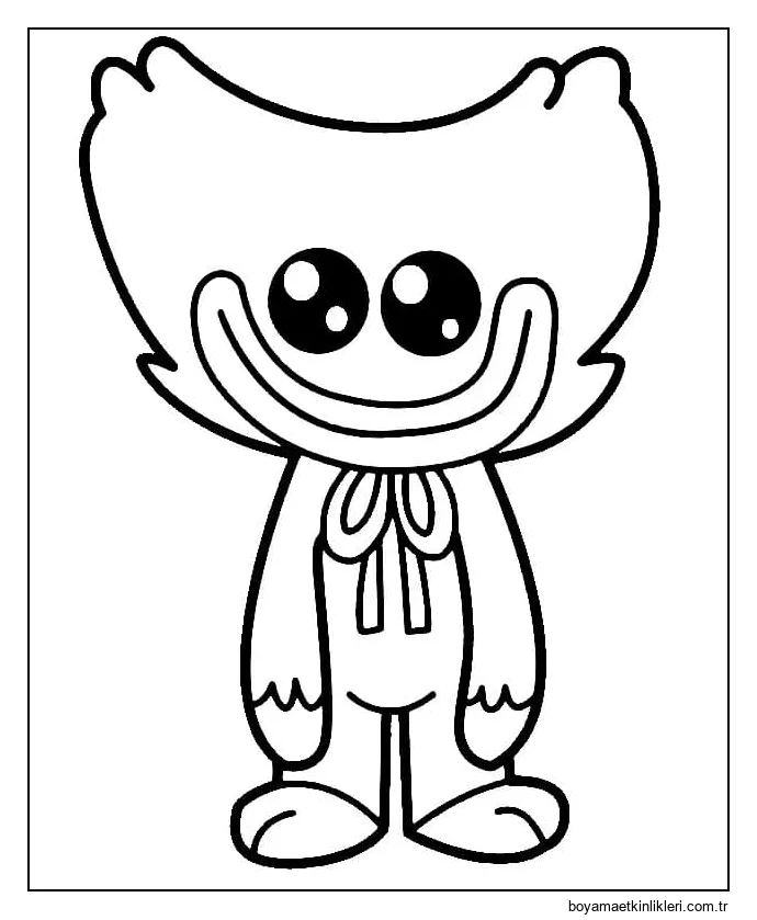 Chibi Huggy Wuggy'yi çiz