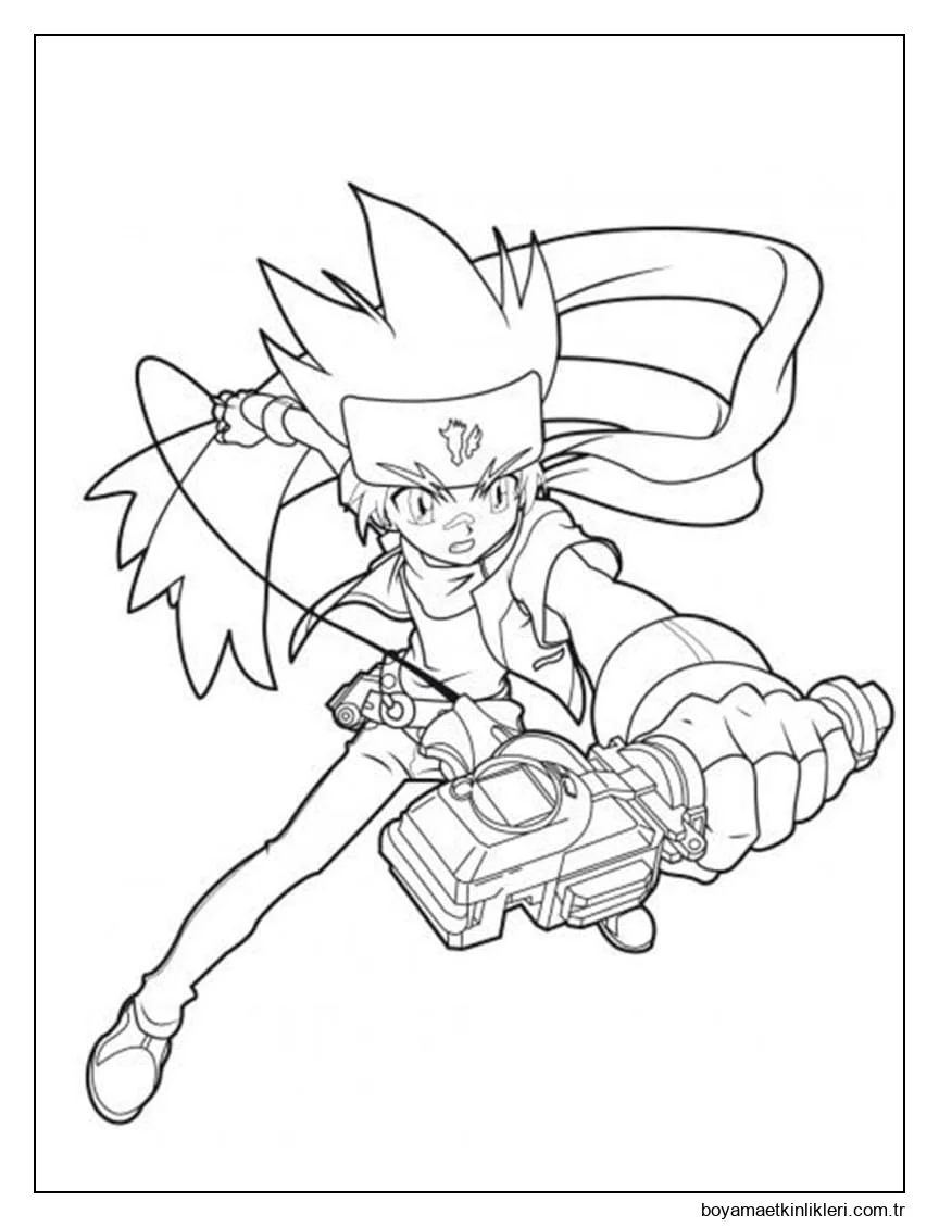 Çizmek Beyblade çocuklar için