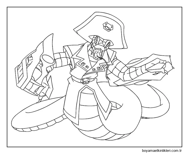 Çizmek Beyblade çocuklar için yazdırılabilir