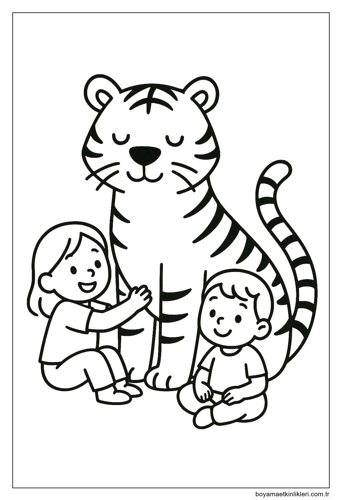 Çizmek Kaplan kolay