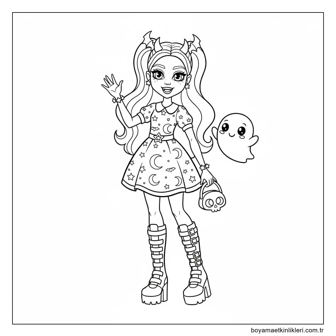 Çizmek Monster High kolay