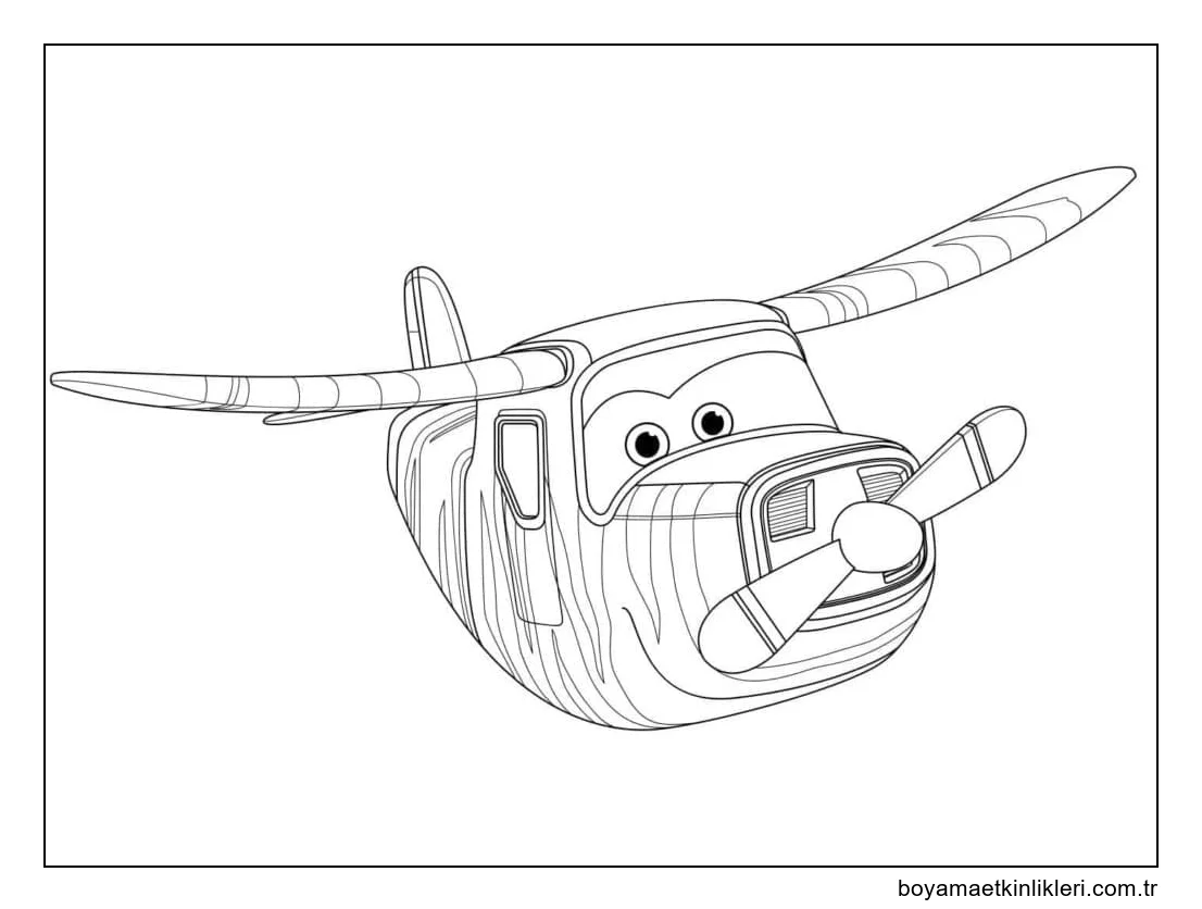 Çocuk Harika Kanatlar Yazdırılabilir