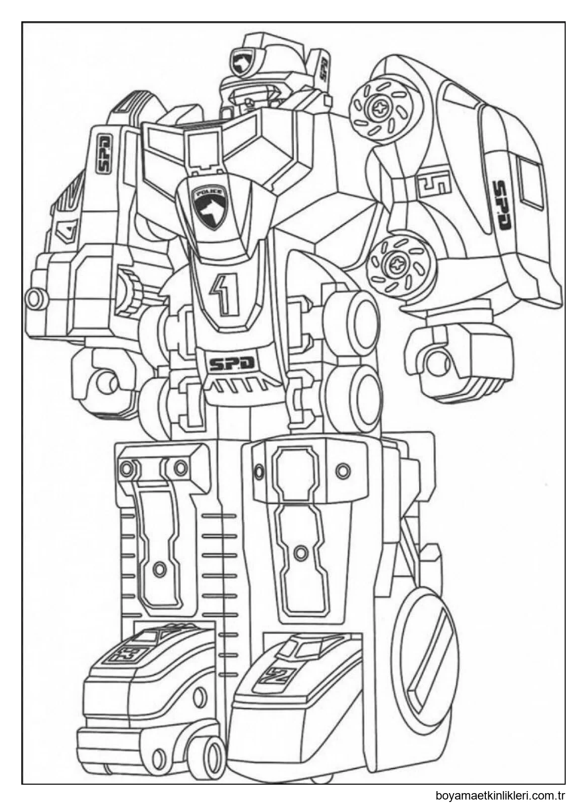 Deka Robotu Ücretsiz Çiz