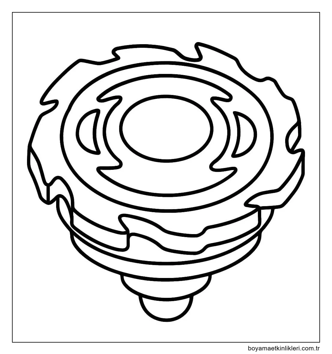 Görüntü Beyblade yazdırılabilir