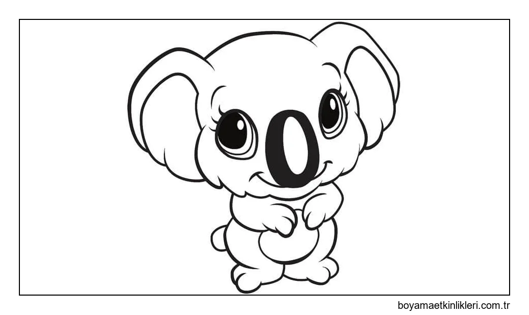 Gülümseyen Koala