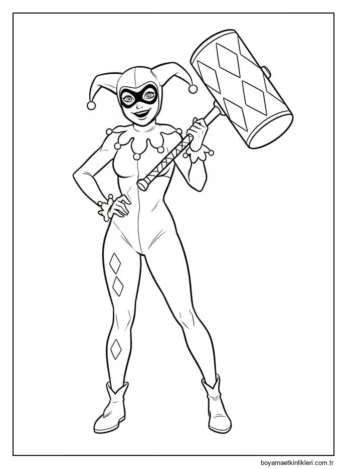 Güzel Harley Quinn