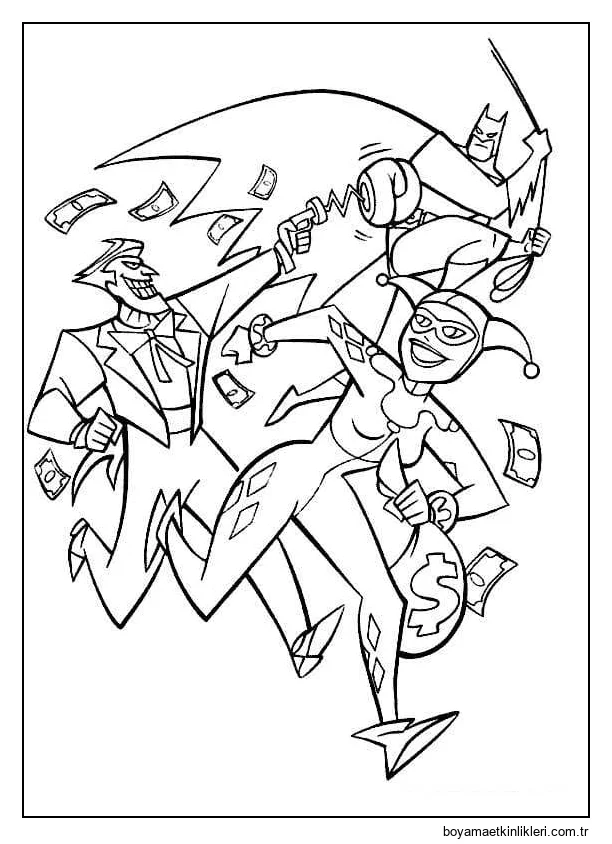 Harley Quinn 6 Yaş Çocuklar İçin