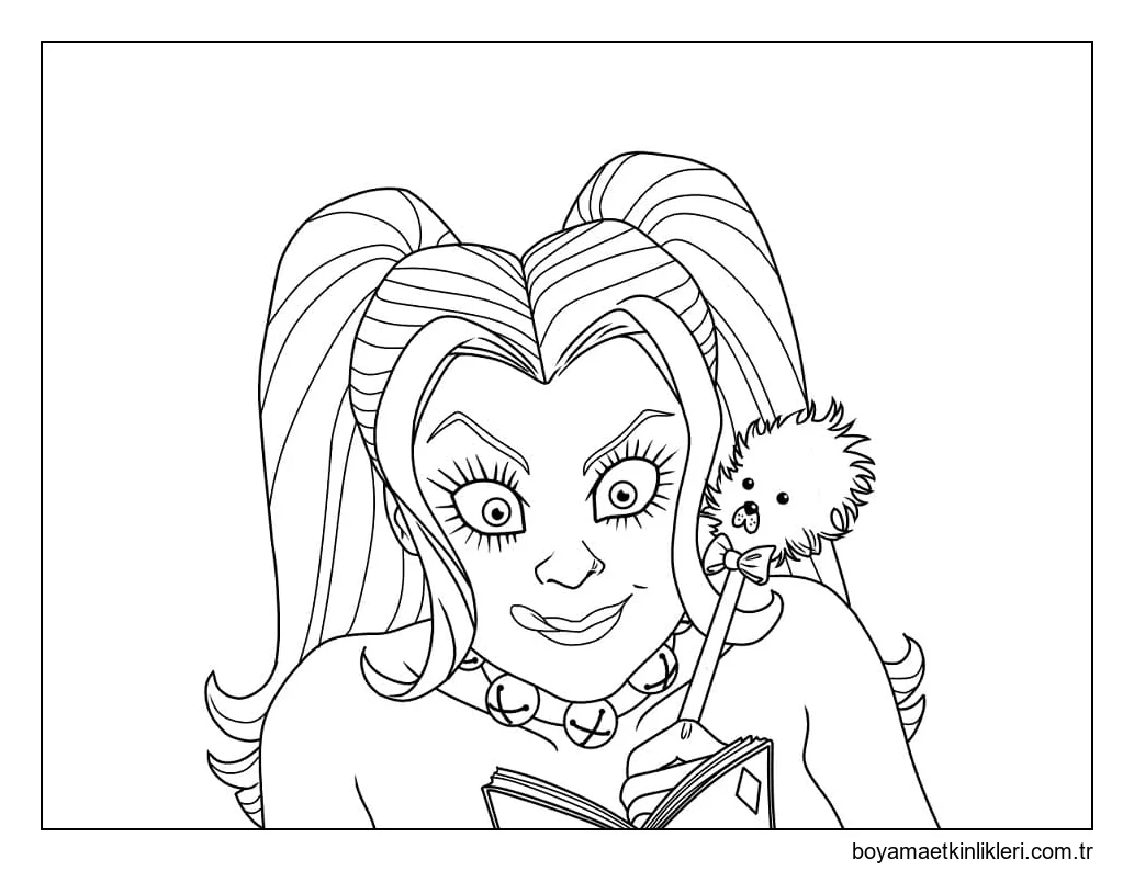 Harley Quinn Renklendir